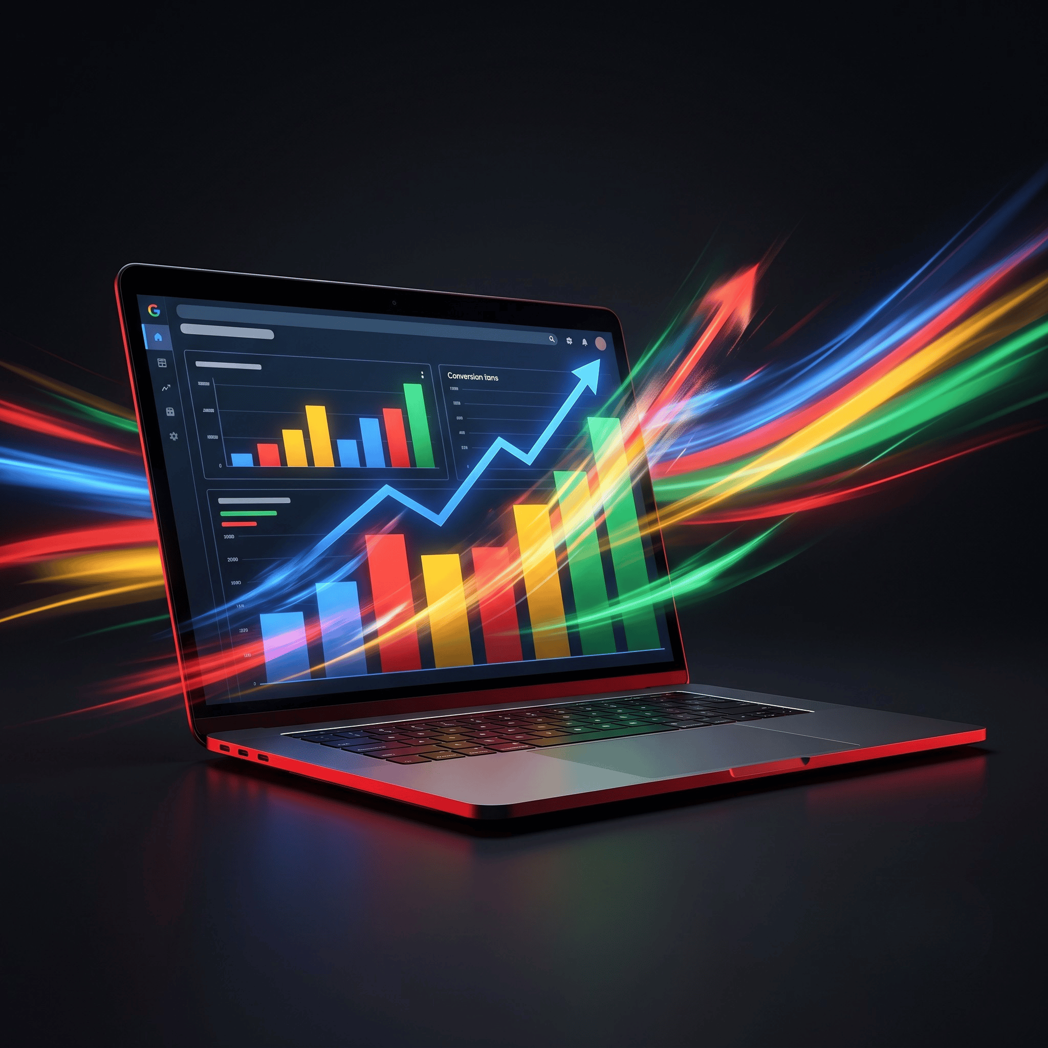 Google Ads campaign performance dashboard